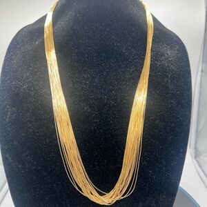 Liquid Sterling Heishi-Strands Necklace set